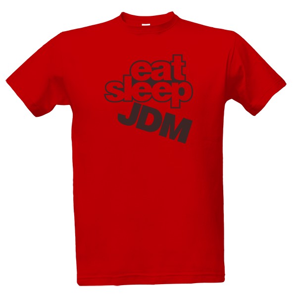 Tričko s potlačou EAT SLEEP JDM - Pánske Tričko
