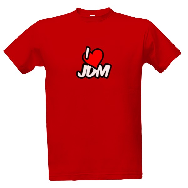 Tričko s potlačou I love JDM - Pánske Tričko