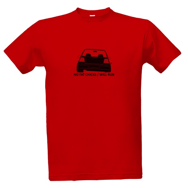 Tričko s potlačou VW Golf MK4 - Pánske Tričko